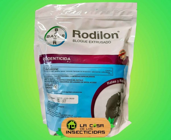 	Rodilon Rodenticida para uso en control profesional de ratas Bloques.